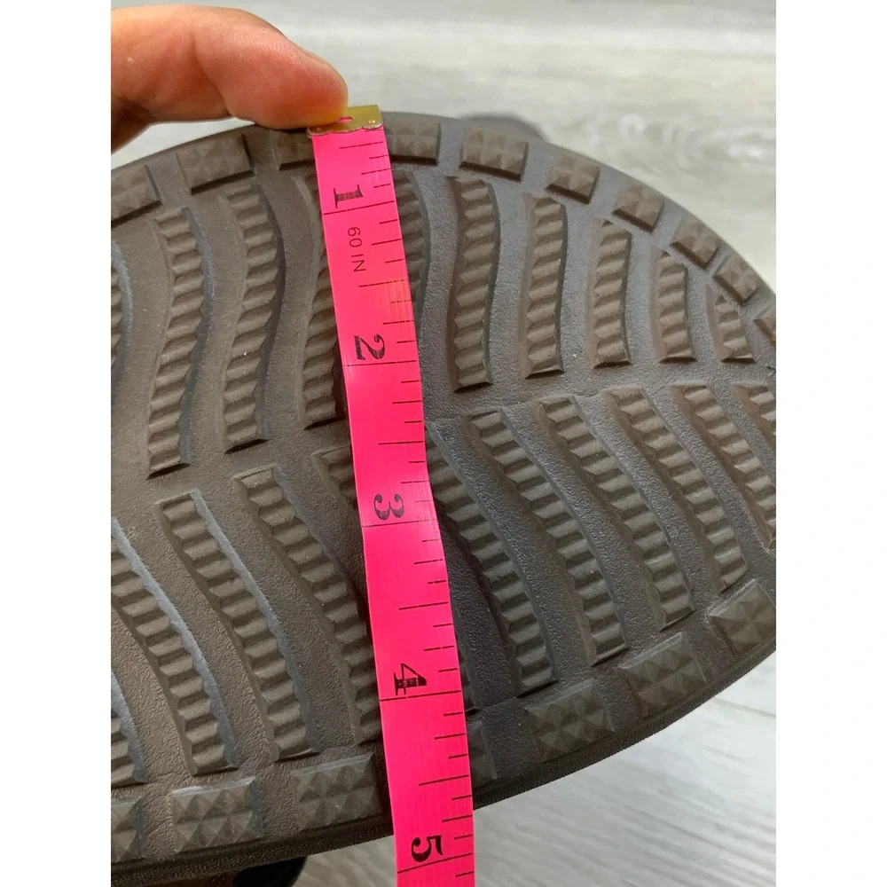 Crocs Men's LiteRide Slide Sandals Brown Double Strap Size 13 Espresso Shoes